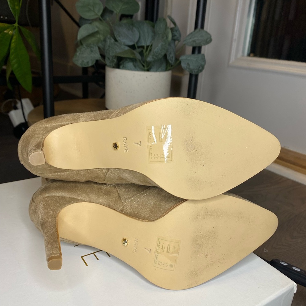 RAYE - Nashville Bootie in Tan sz 7 - Picture 7 of 9